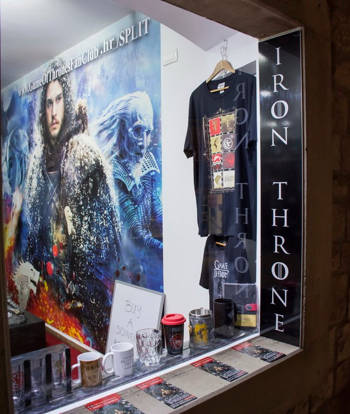 Game of Thrones Split Fan Shop-斯普利特必去景点