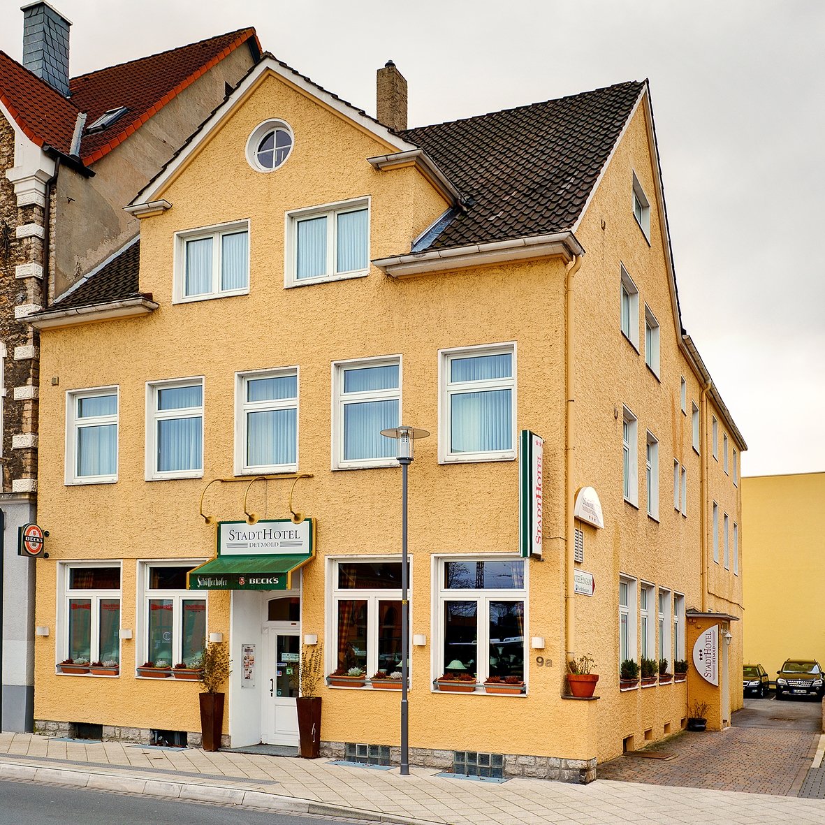 Stadthotel Detmold-浴室
