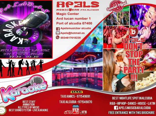 Apels Music Bar-阿尔库迪亚港必去景点