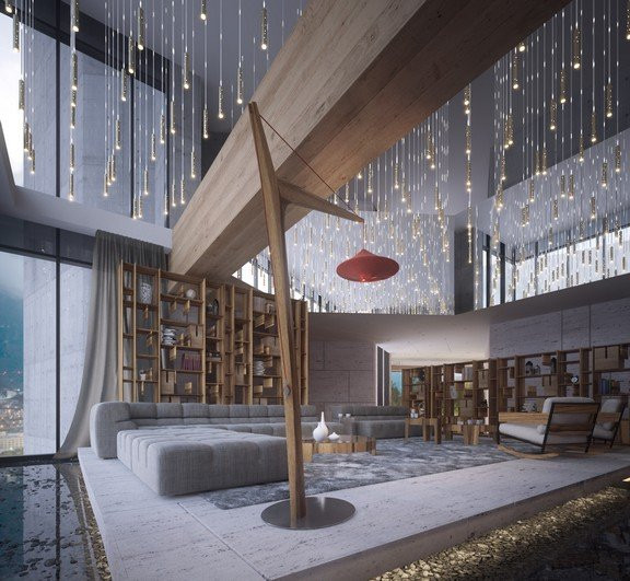 蒙特雷酒店住宿-Live Aqua Urban Resort Monterrey