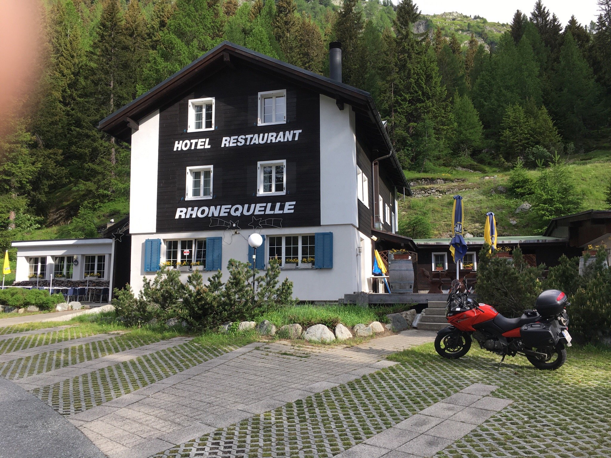 Hotel Rhonequelle-浴室