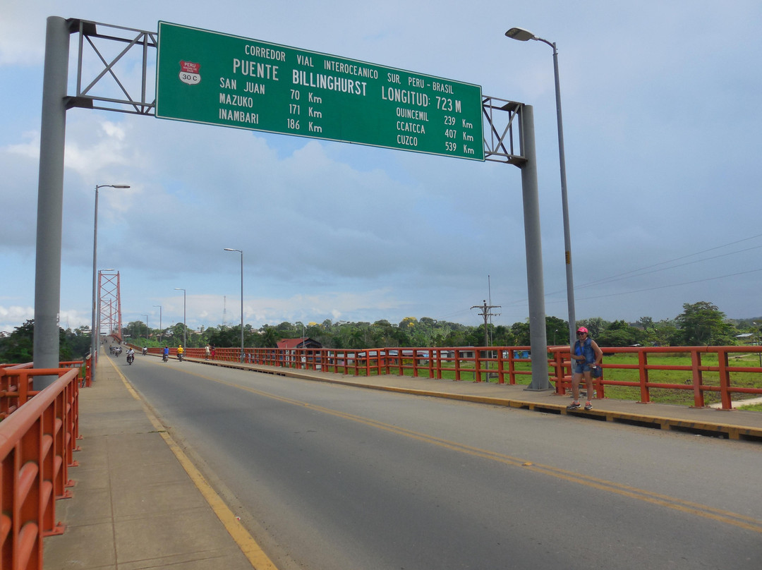 Puente Billinghurst-马尔多纳多港必去景点