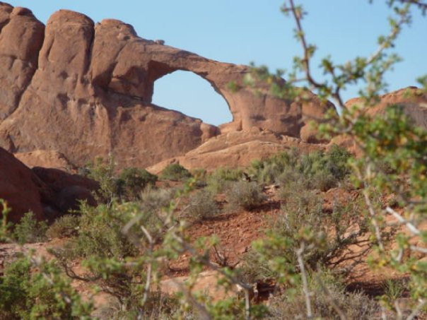 Skyline Arch-拱门国家公园必去景点