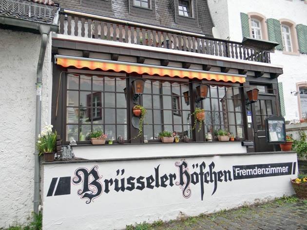 Blankenheim酒店住宿-Brusseler Hofchen
