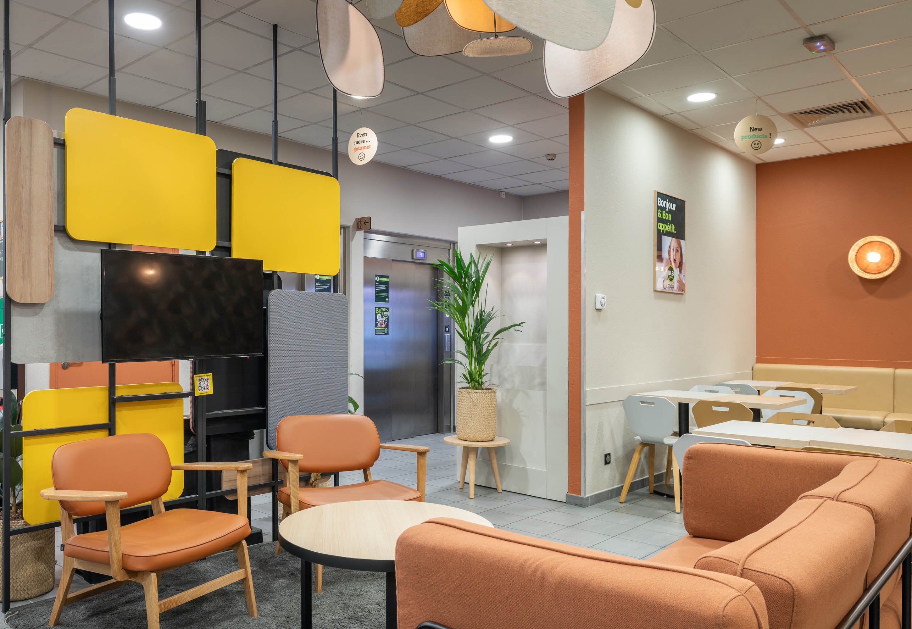 B&B HOTEL Lyon Ouest Tassin-餐饮