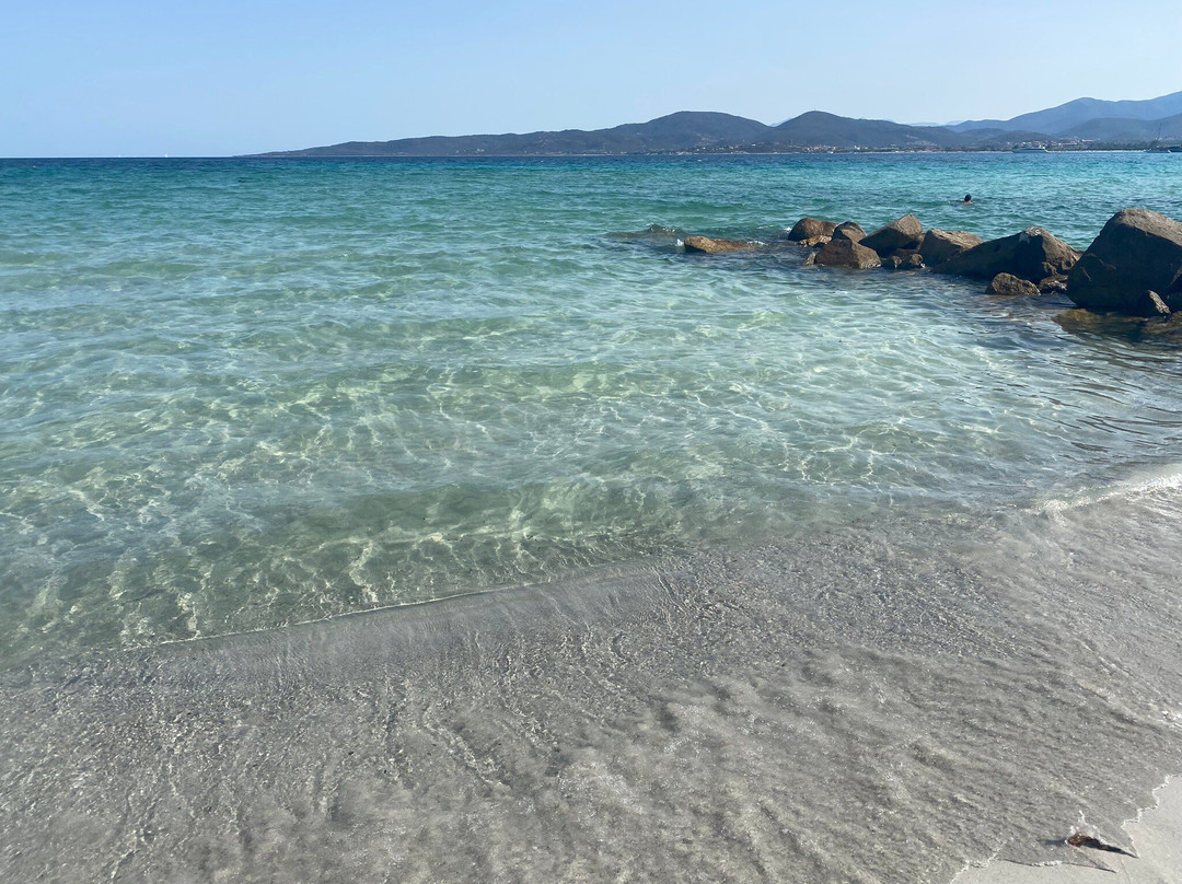 Spiaggia del porticciolo di Punta Aldia