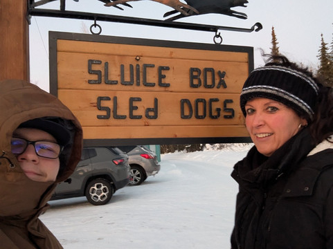 Sluice Box Sled Dogs