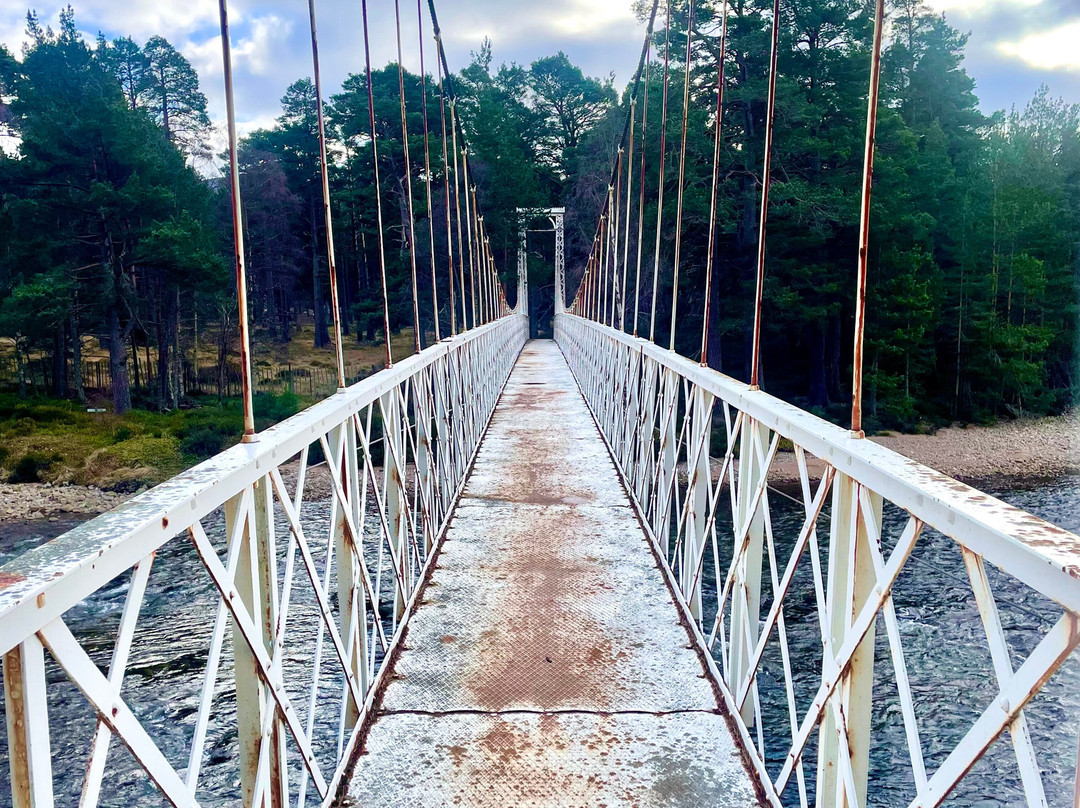 Invercauld Suspension Bridge-Braemar必去景点