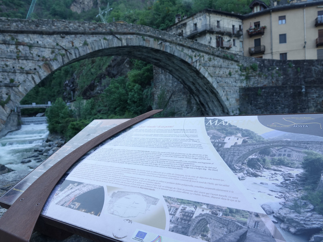 Il ponte romano di Pont-Saint-Martin-Pont-Saint-Martin必去景点