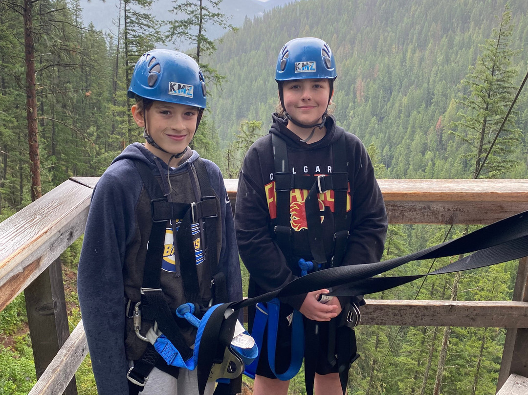 Kokanee Mountain Zipline-Nelson必去景点