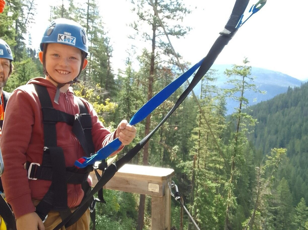 Kokanee Mountain Zipline-Nelson必去景点