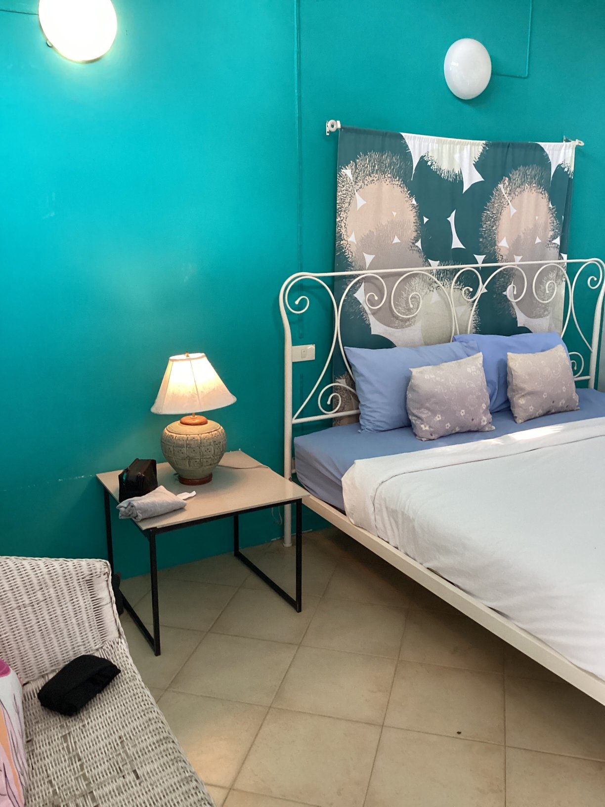 海水浴场白@酒店-客卧