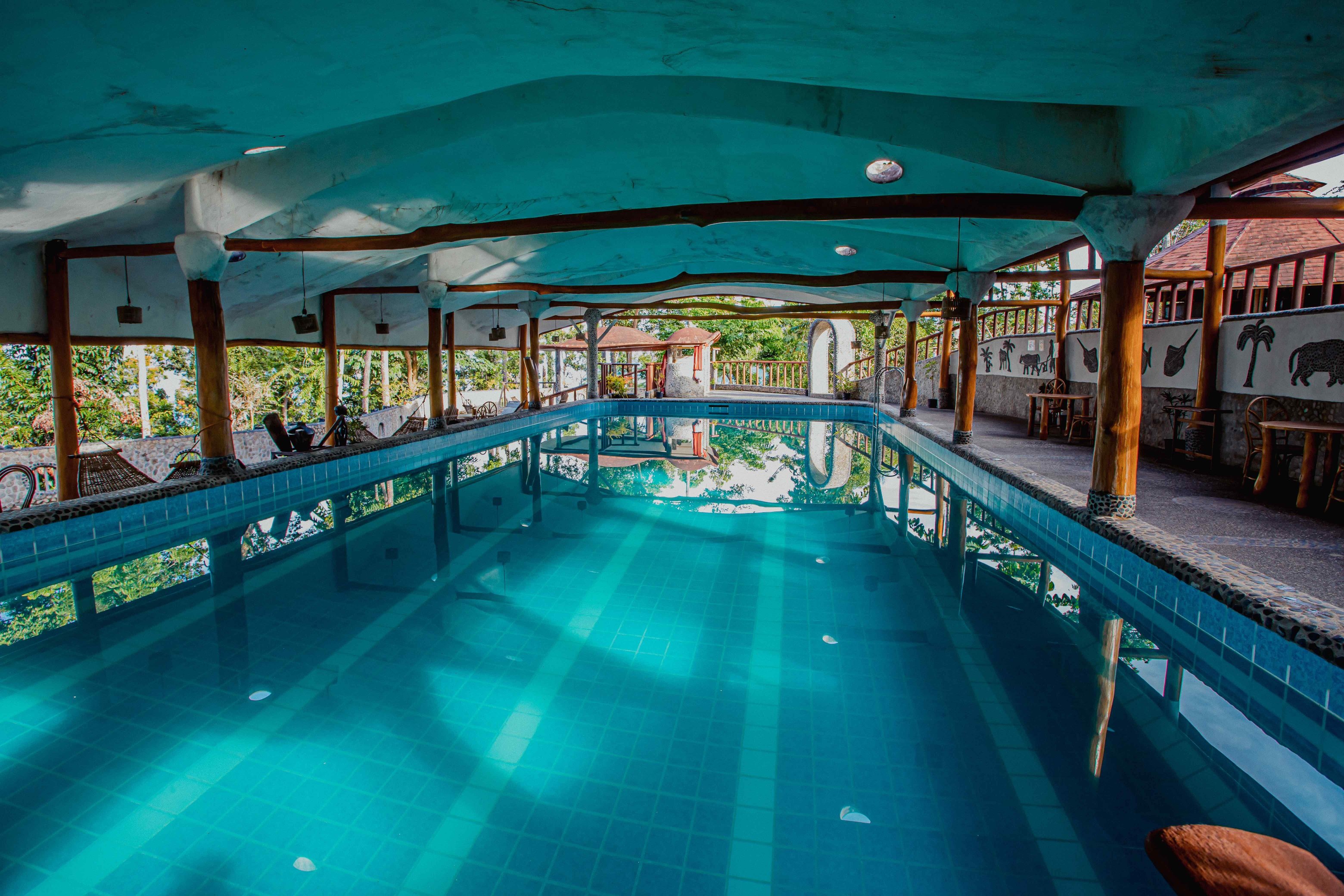 Atremaru Jungle Retreat-泳池