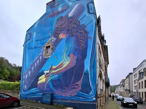 Randonnée Morlaix et l'Art Urbain-莫尔莱必去景点