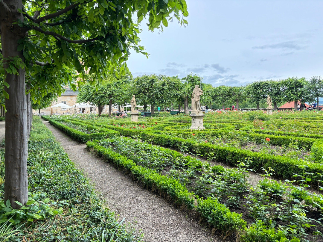 Rose Garden at the New Residenz-班贝格城必去景点