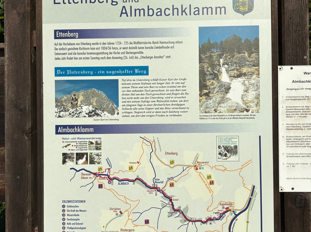 Almbachklamm-Marktschellenberg必去景点