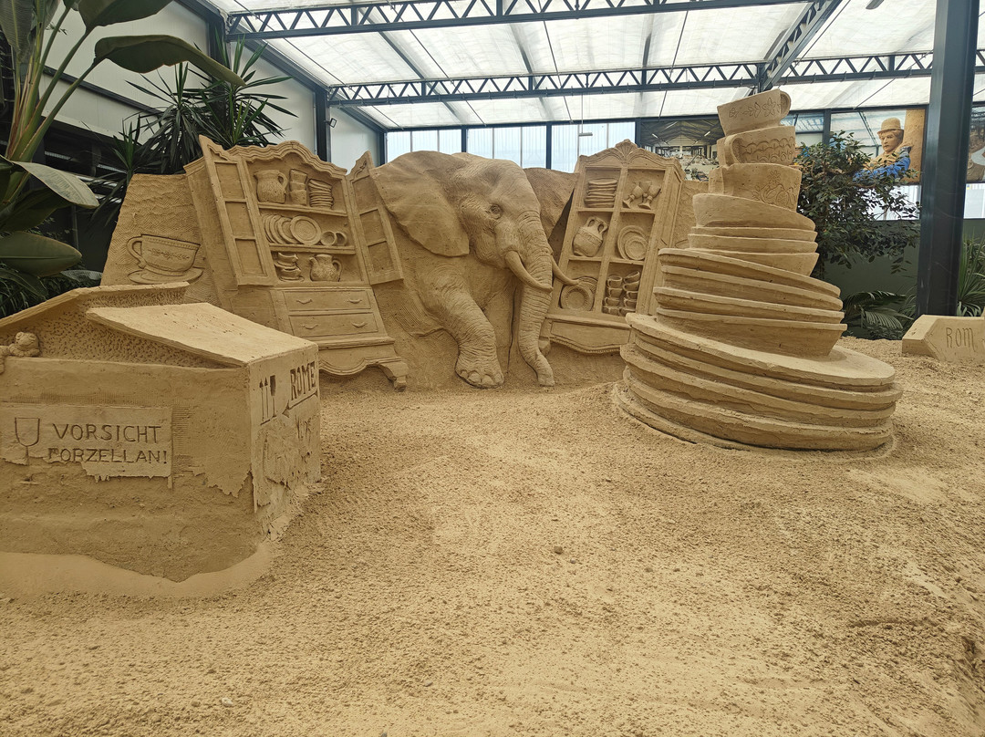 Sandskulpturen Ausstellung Prora-奥茨巴德宾兹必去景点