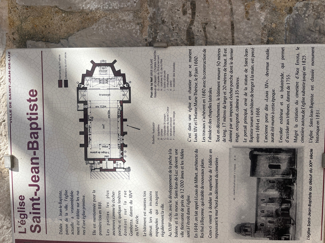 Eglise Saint-Jean-Baptiste-圣尚德路斯必去景点