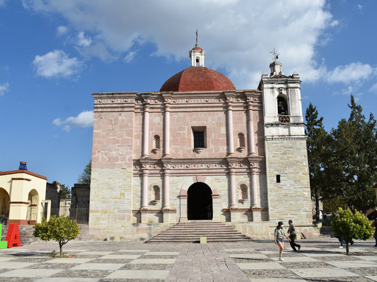 Templo de San Pablo Apóstol-San Pablo Villa de Mitla必去景点
