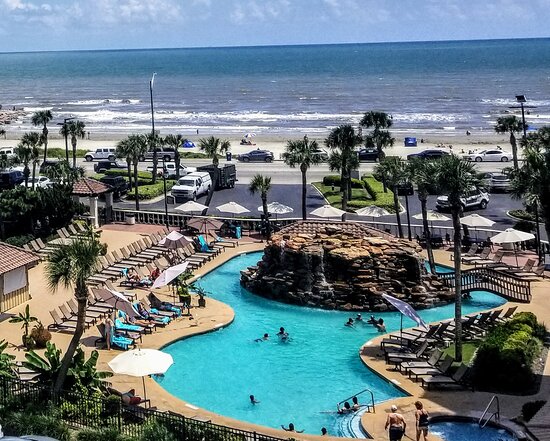 Hilton Galveston-浴室