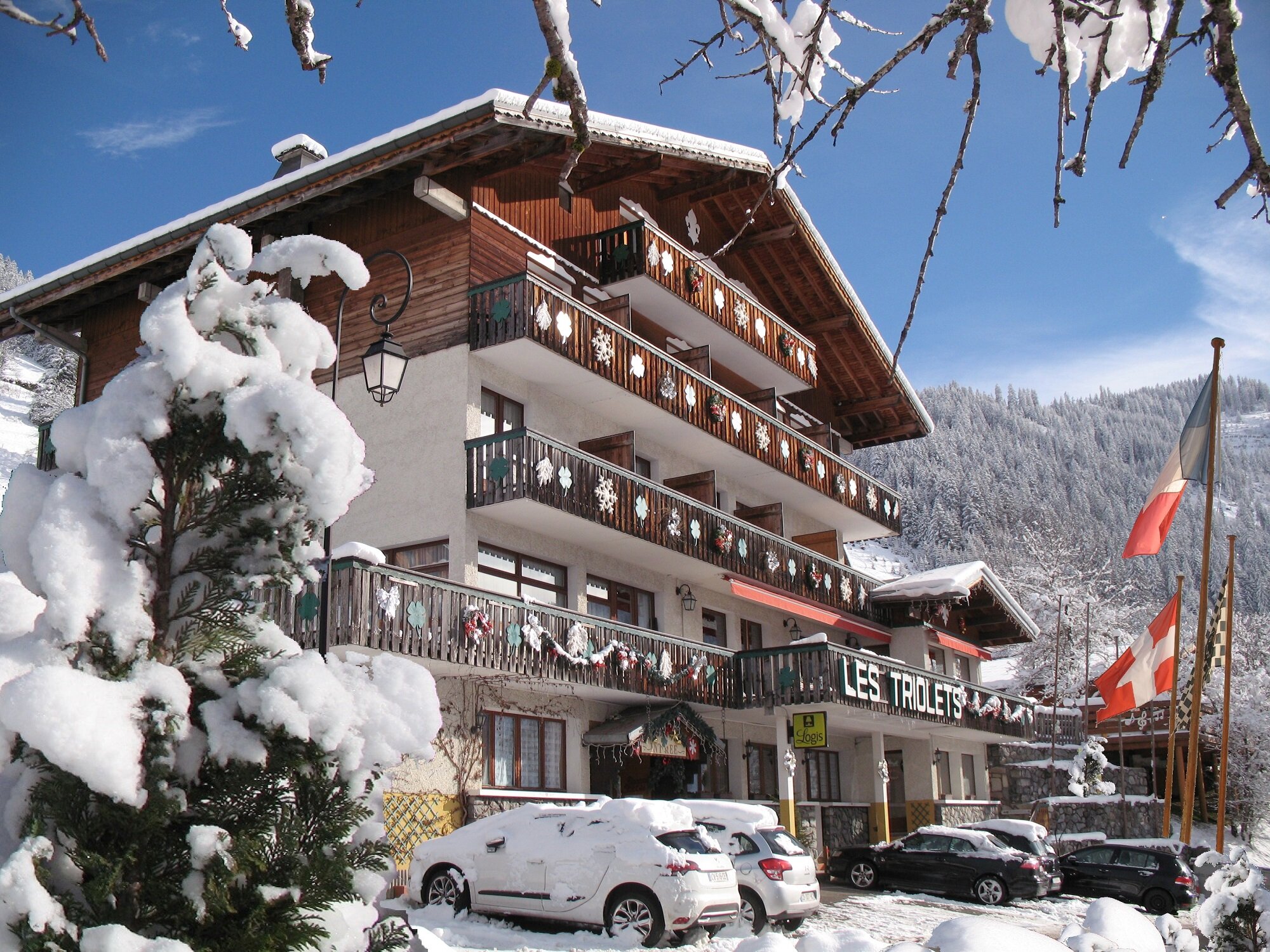Hotel Les Triolets-浴室