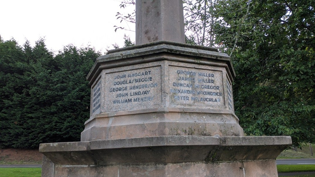 Luncarty War Memorial