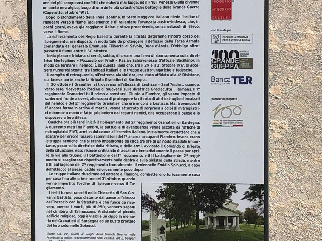 Chiesetta San Giovanni Battista-Talmassons必去景点