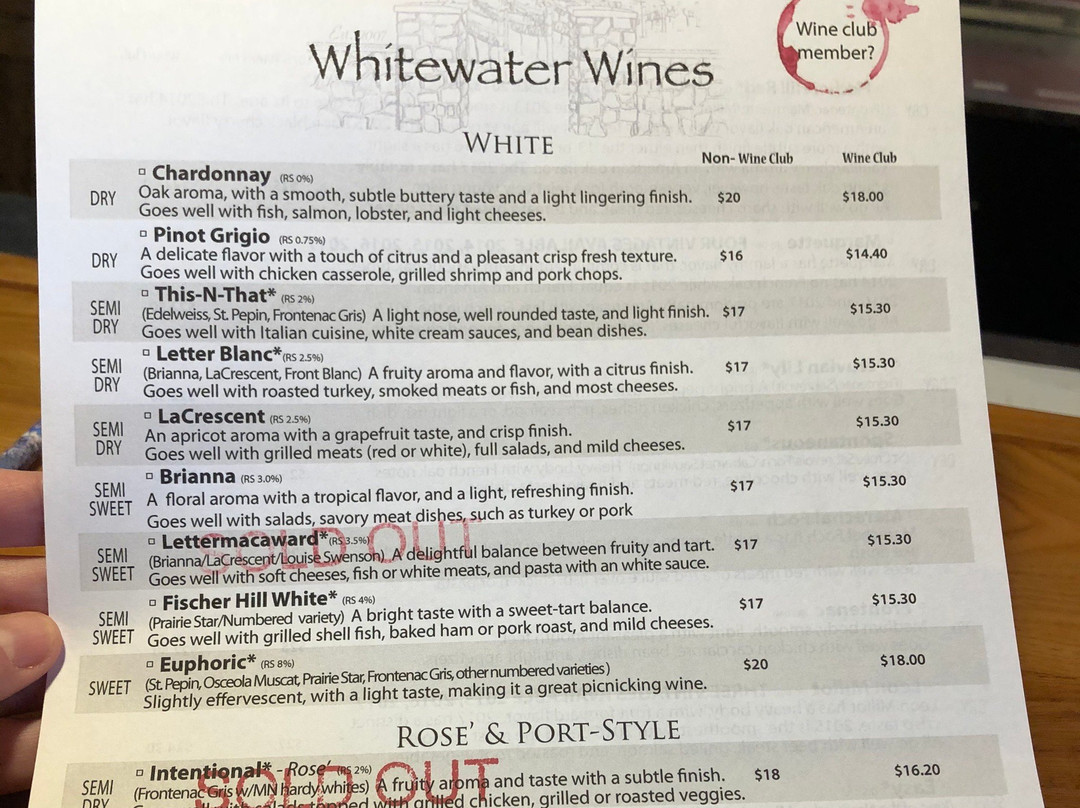 Whitewater Wines-Plainview必去景点