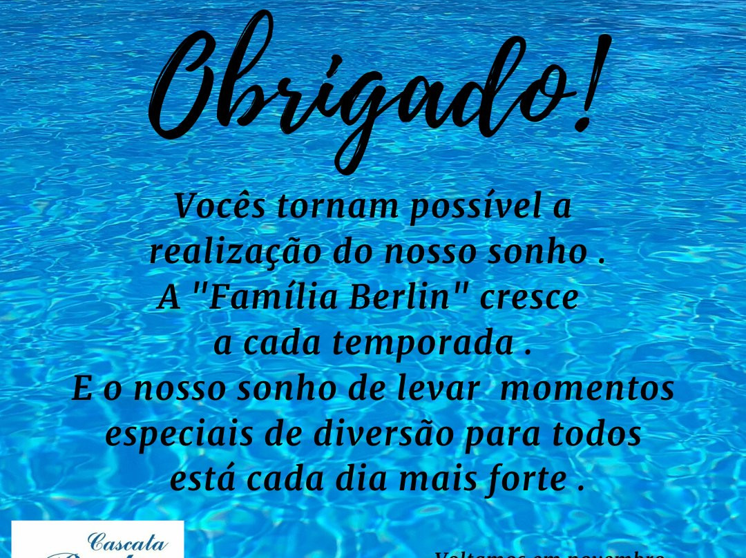 Parque Aquático Cascata Berlin-Gaspar必去景点