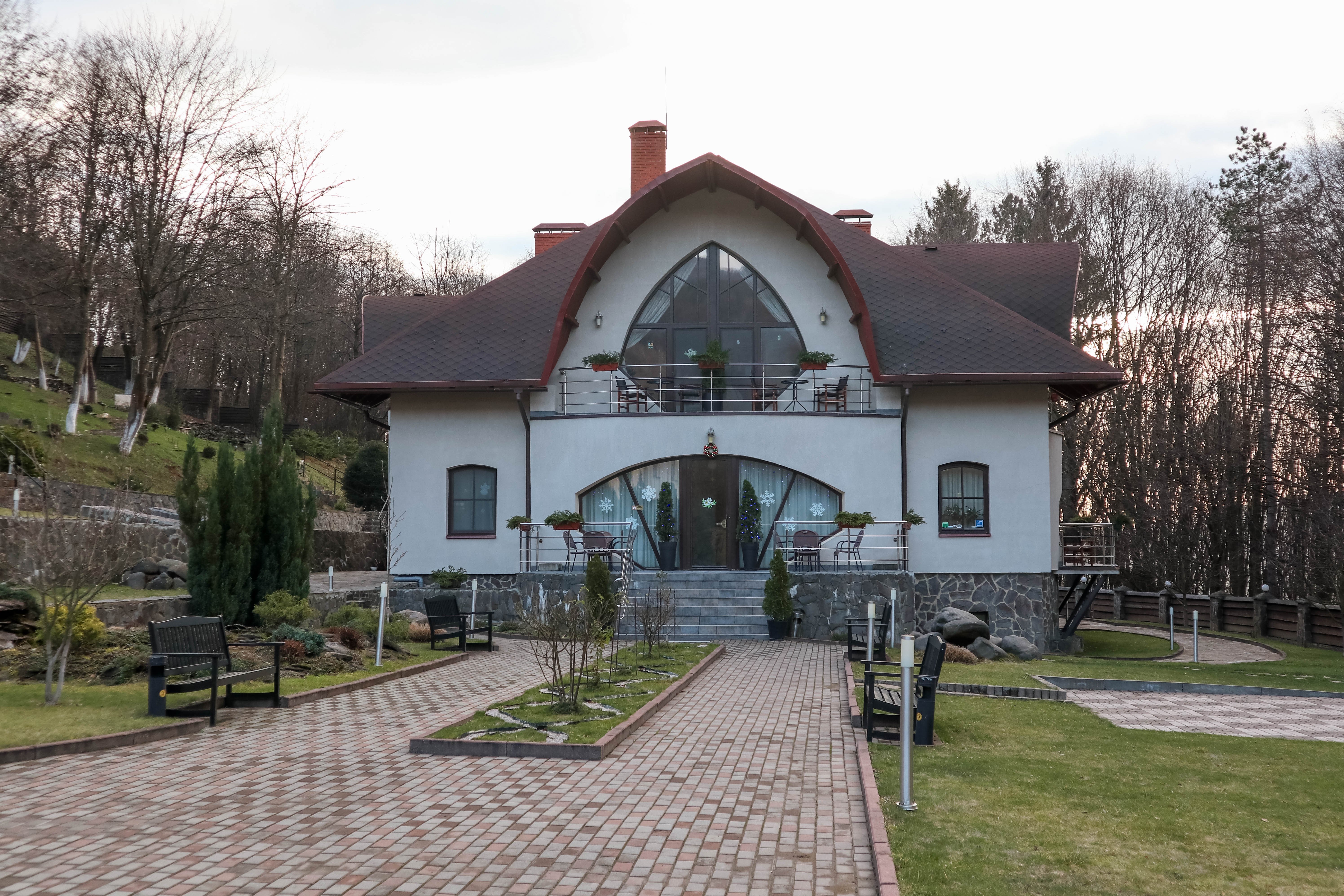 Villa Kvitka Country Hotel-浴室
