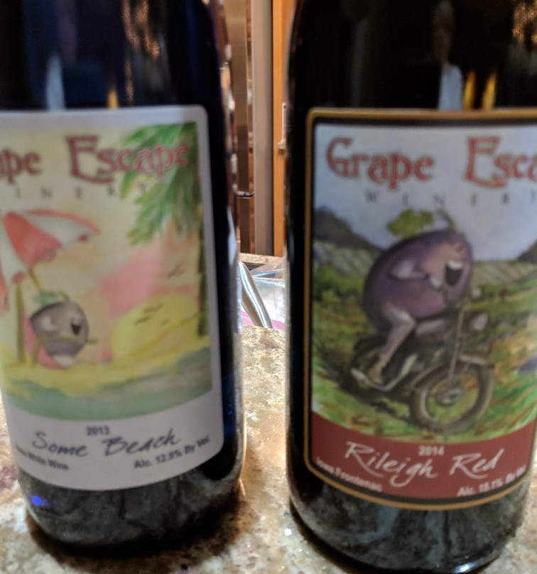 Columbia旅游景点-Grape Escape Winery