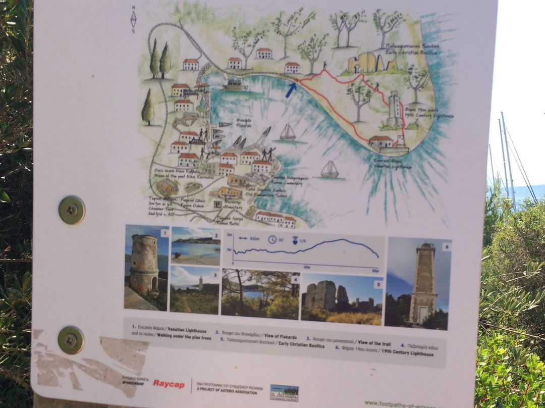 Venetian Lighthouse of Fiscardo-菲斯卡尔宗必去景点