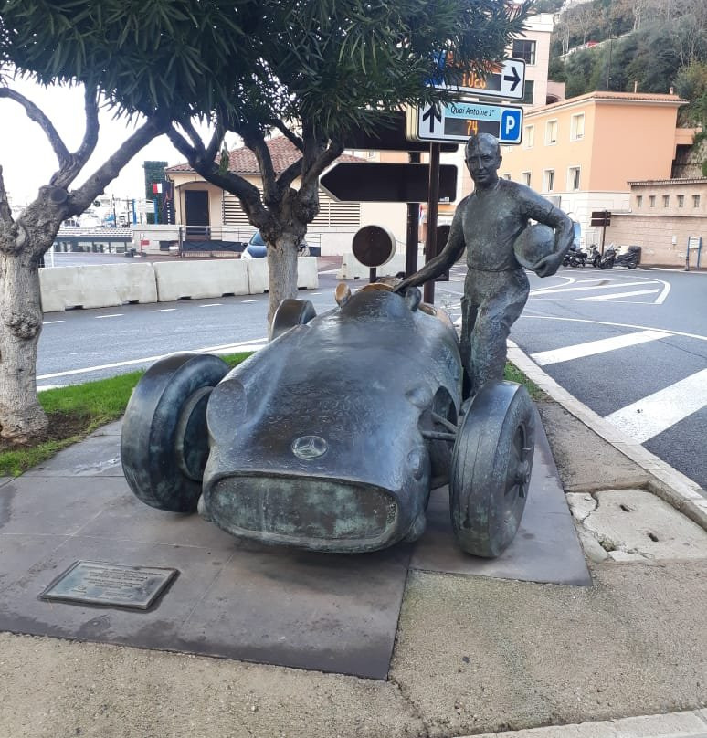 Juan Manuel Fangio Statue-蒙特卡洛必去景点