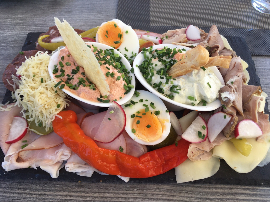 Rossatz餐馆和美食-Die Flößerei in Rossatz