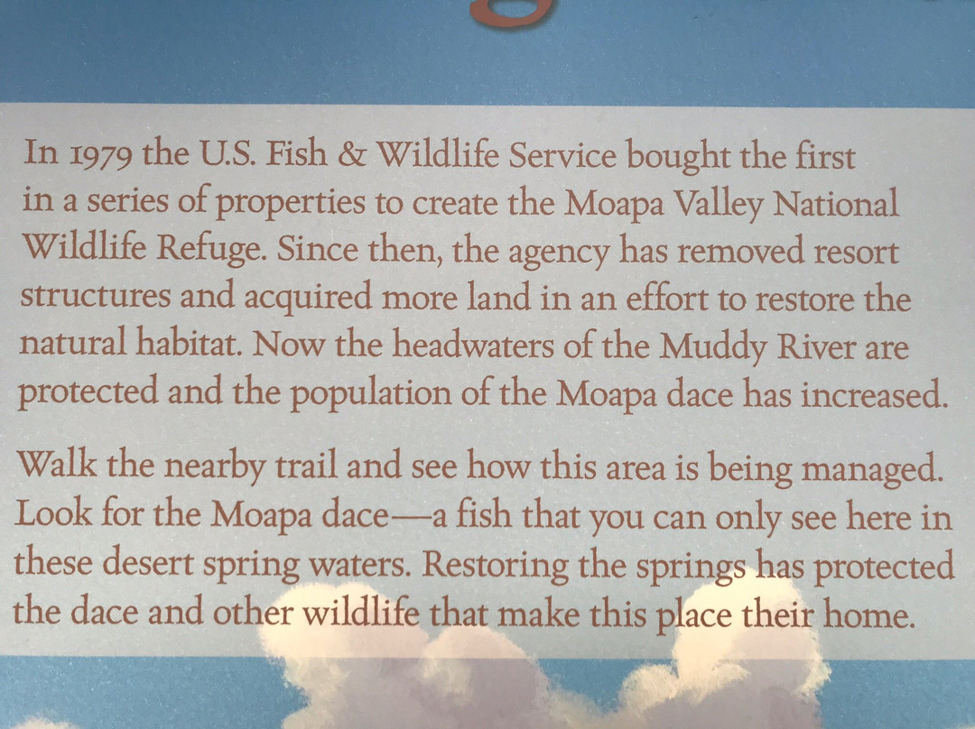 Moapa Valley National Wildlife Refuge-Moapa必去景点