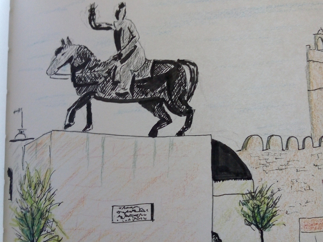 Equestrian Statue of Habib Bourguiba景点图片