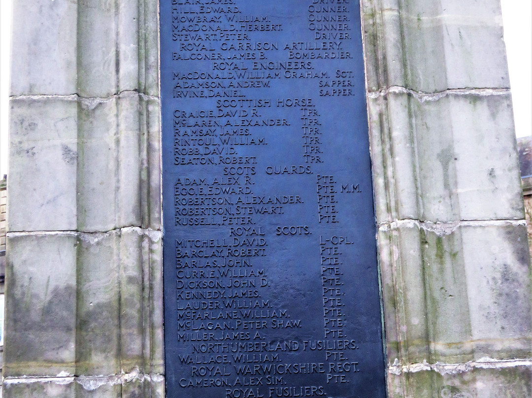 Blairgowrie and Rattray War Memorial-Blairgowrie必去景点