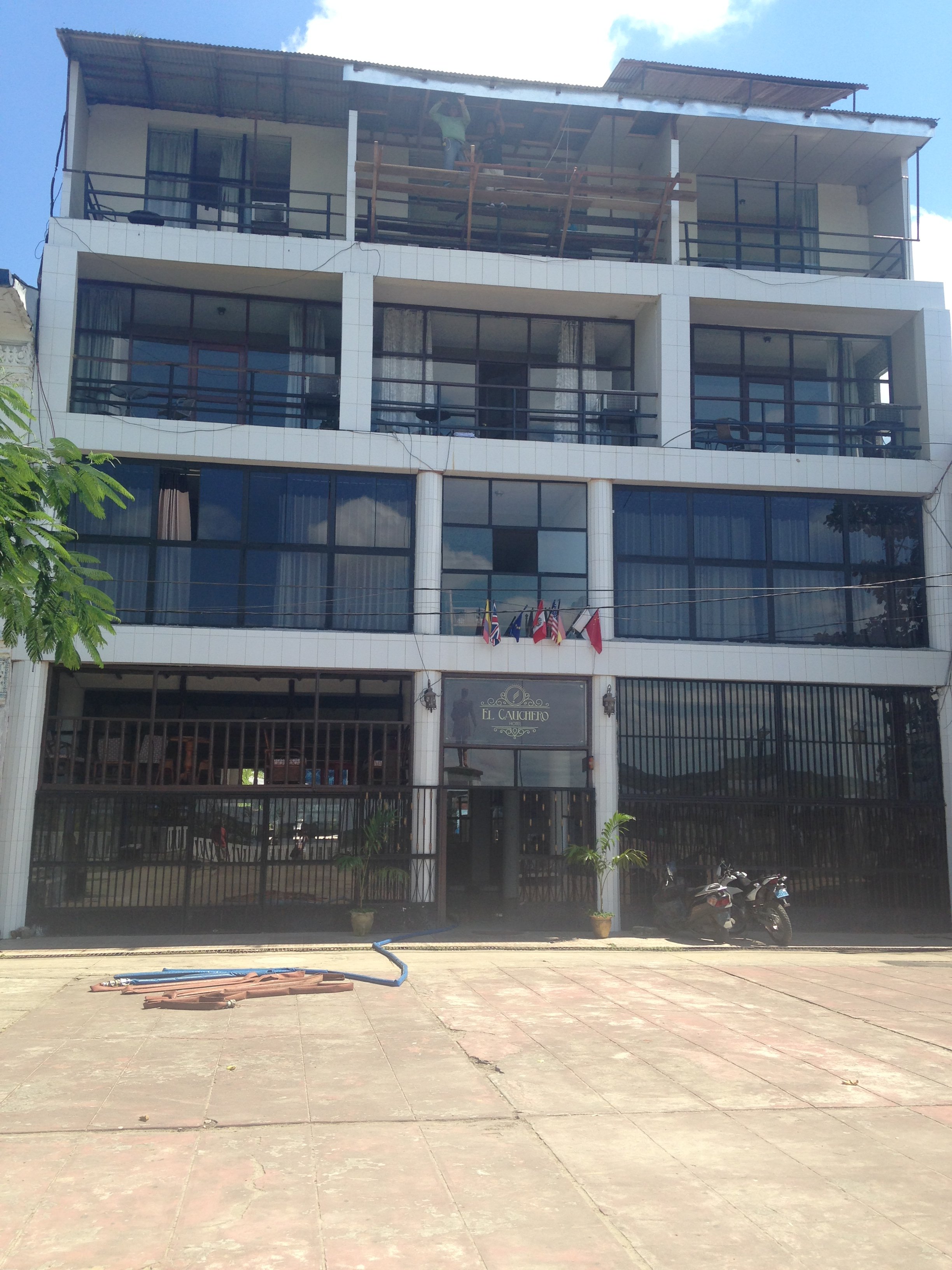 El Cauchero Hotel-浴室
