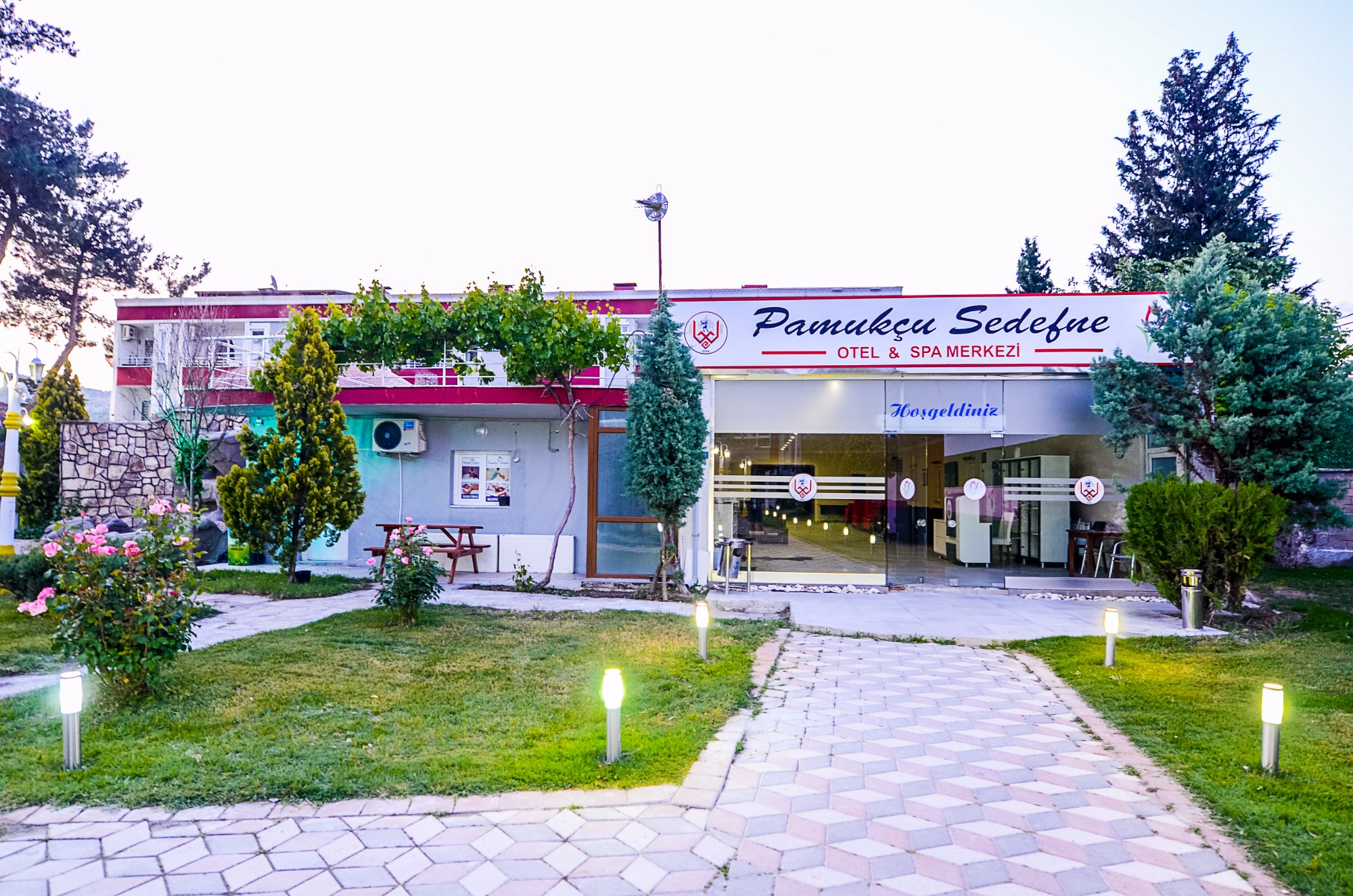 Pamukcu Sedefne Hotel-浴室