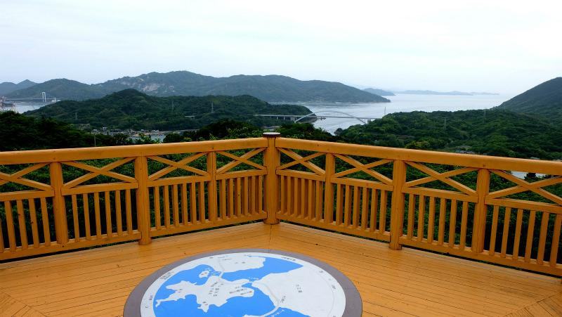 Mt. Hiraki Viewing Platform-今治市必去景点
