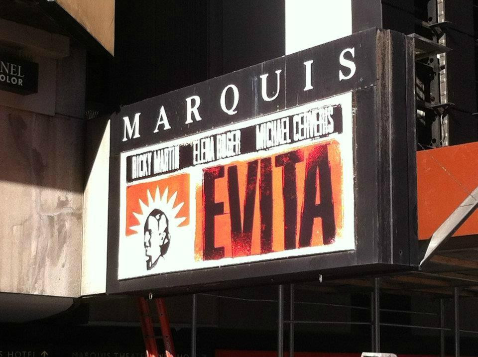 Evita on Broadway景点图片