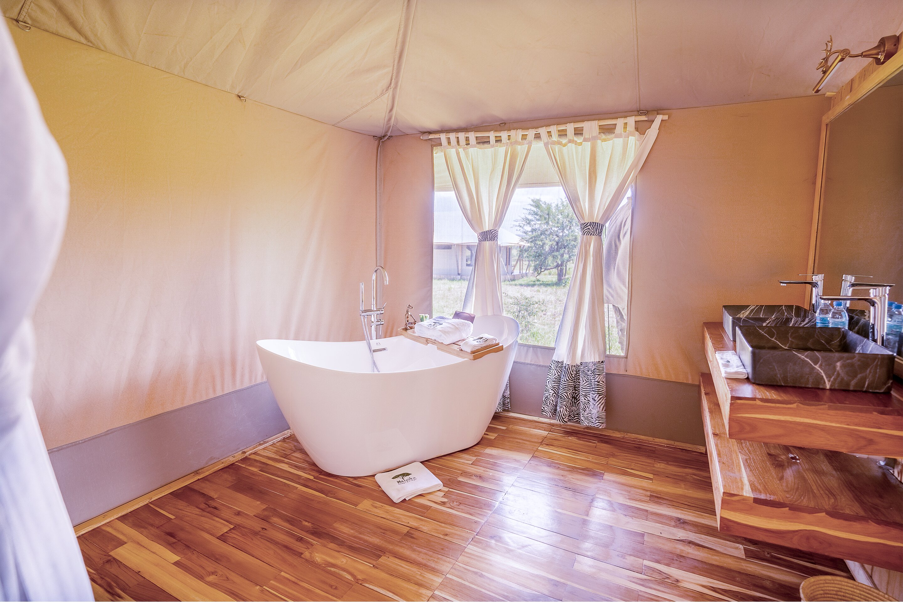 Malaika Seronera Luxury Camp-浴室