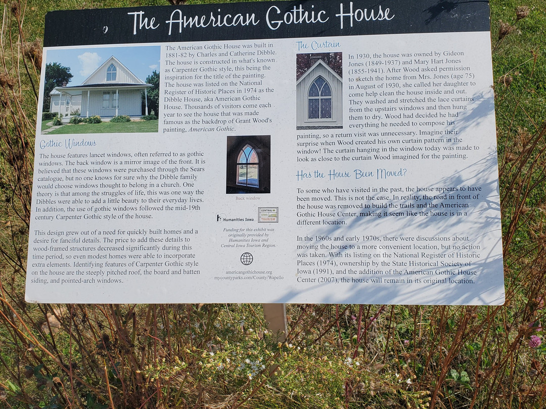 American Gothic House-Eldon必去景点