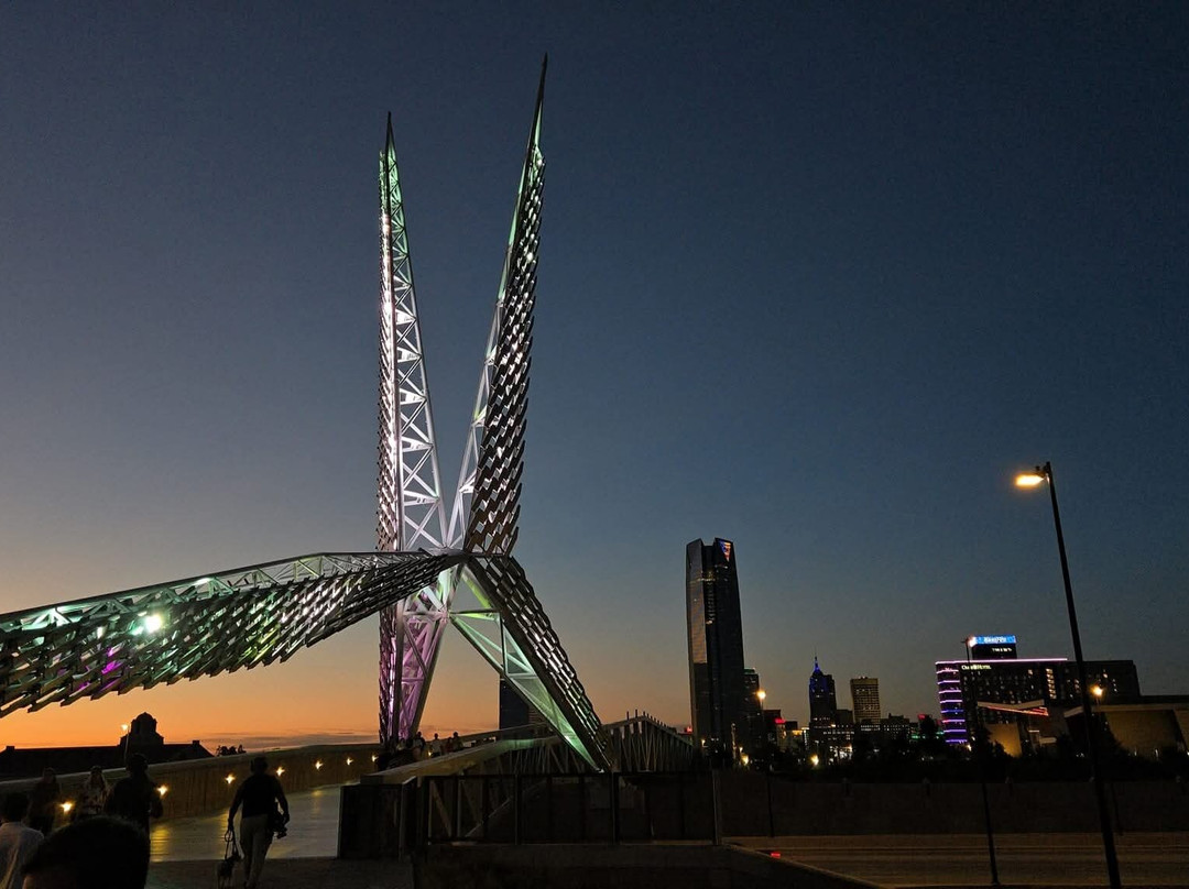 Skydance Bridge-俄克拉何马城必去景点