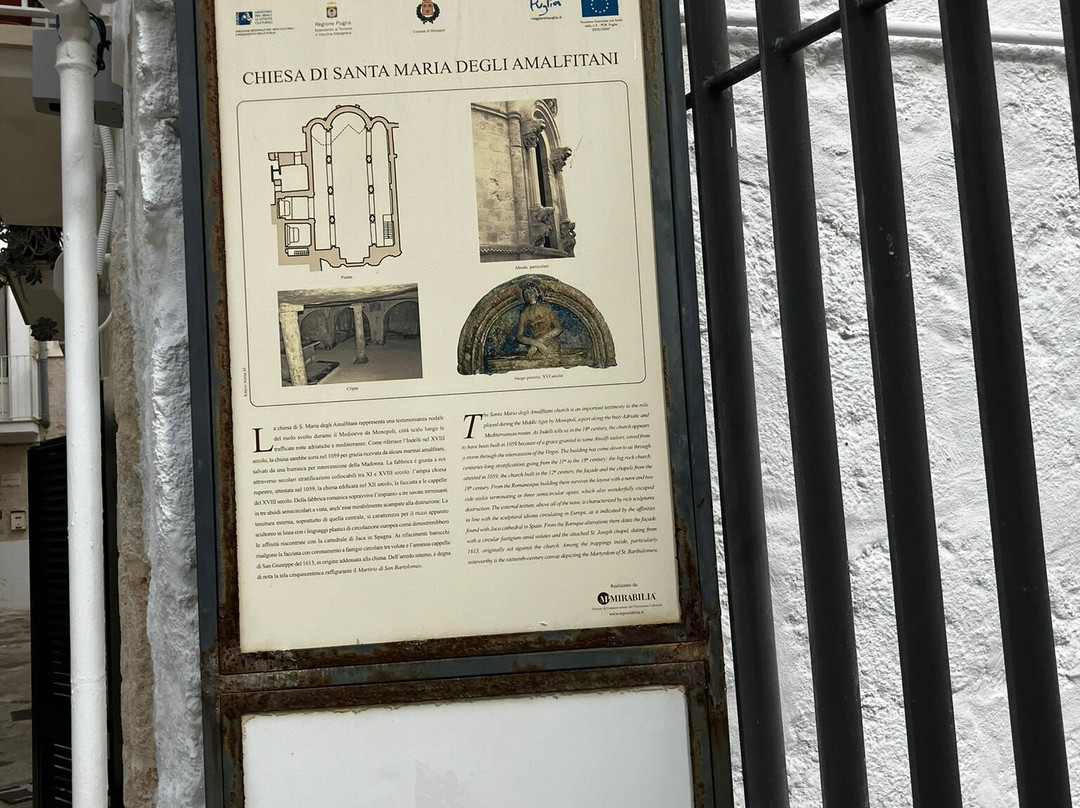 Chiesa Santa Maria Amalfitana-莫诺波利必去景点