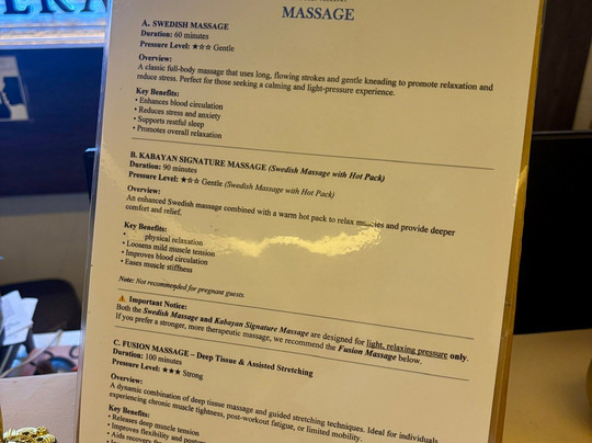 Kabayan Spa-长滩岛必去景点