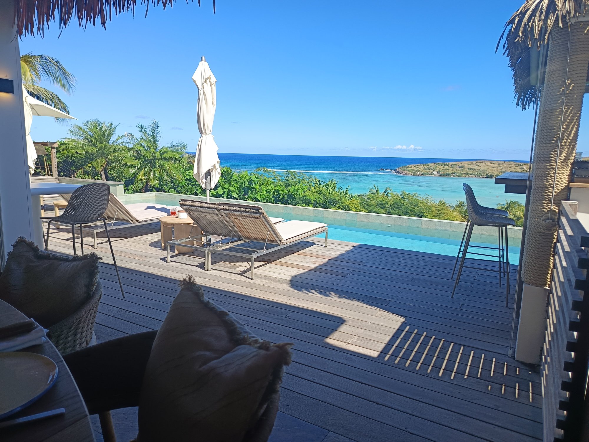 Hôtel Villa Lodge 4 Epices-泳池