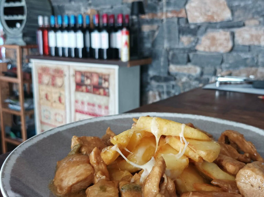 Terazza di legno "Pizza bar"