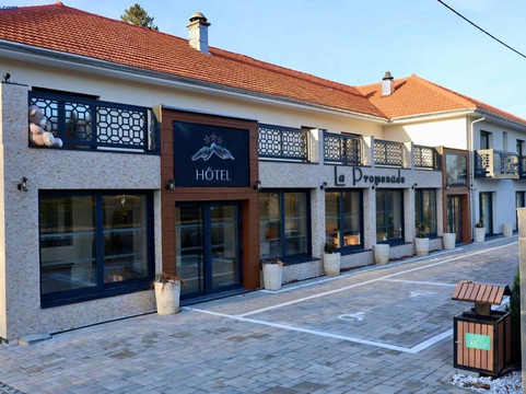 Chasnans酒店住宿-Hotel Restaurant de la Promenade