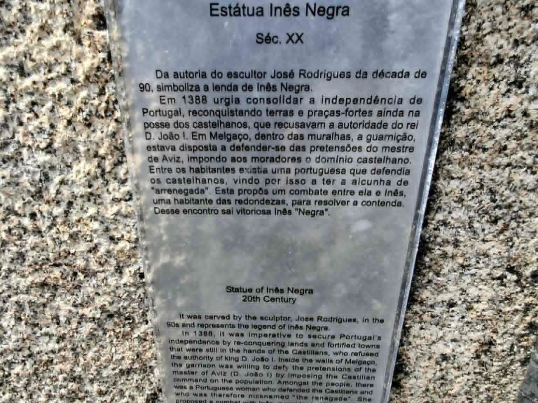 Estátua de Inês Negra-Melgaco必去景点